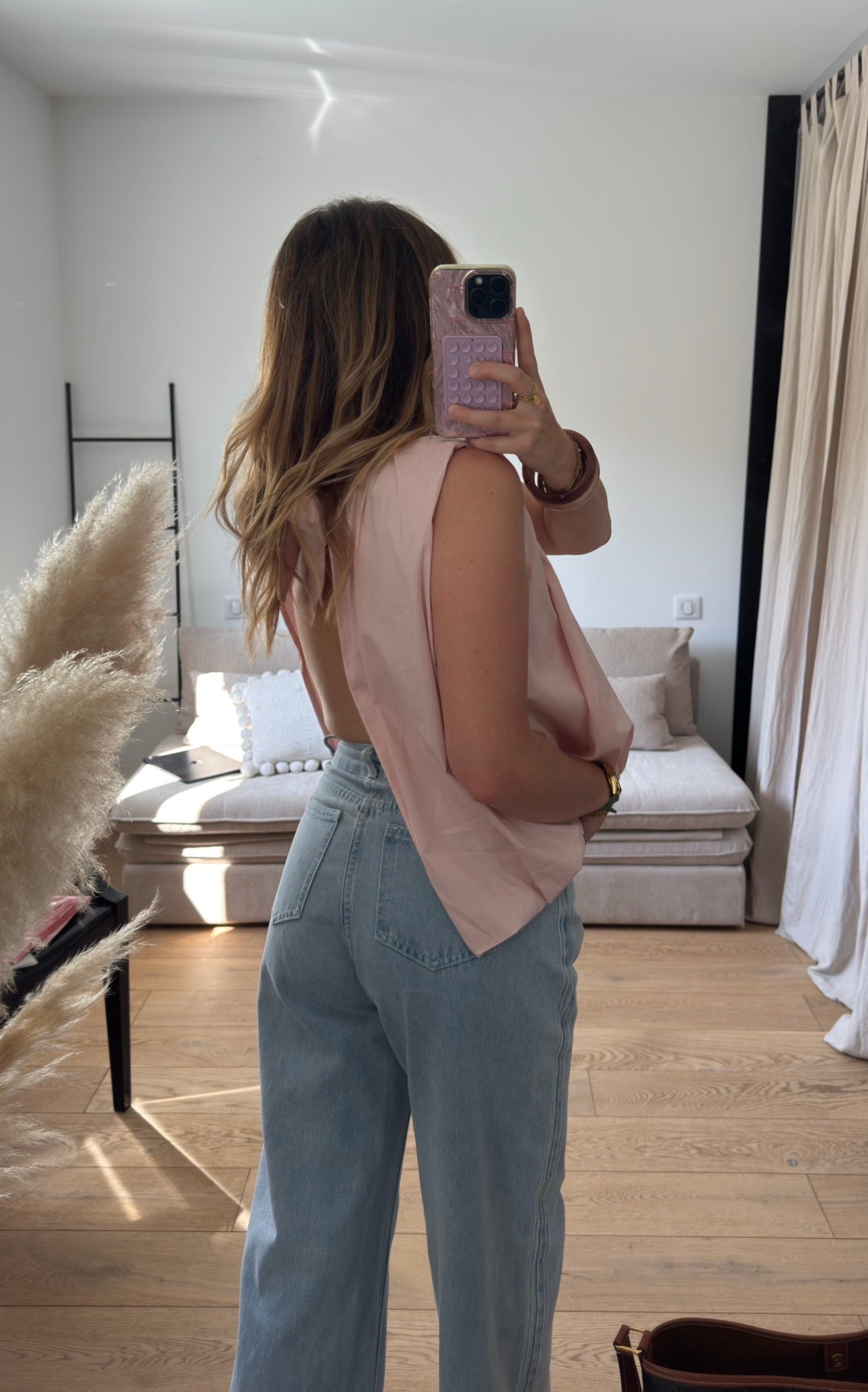 Blouse dos nu