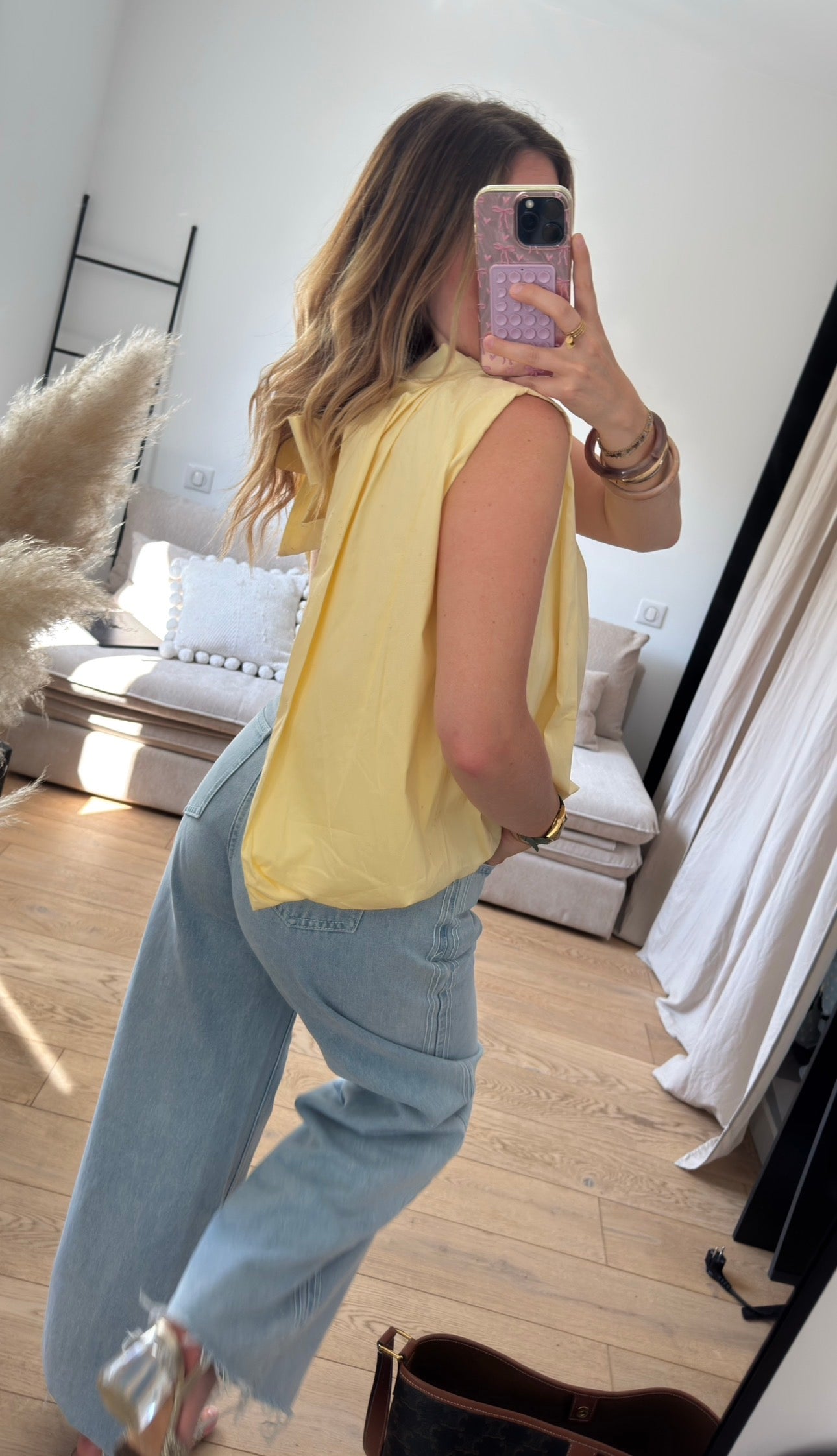 Blouse dos nu