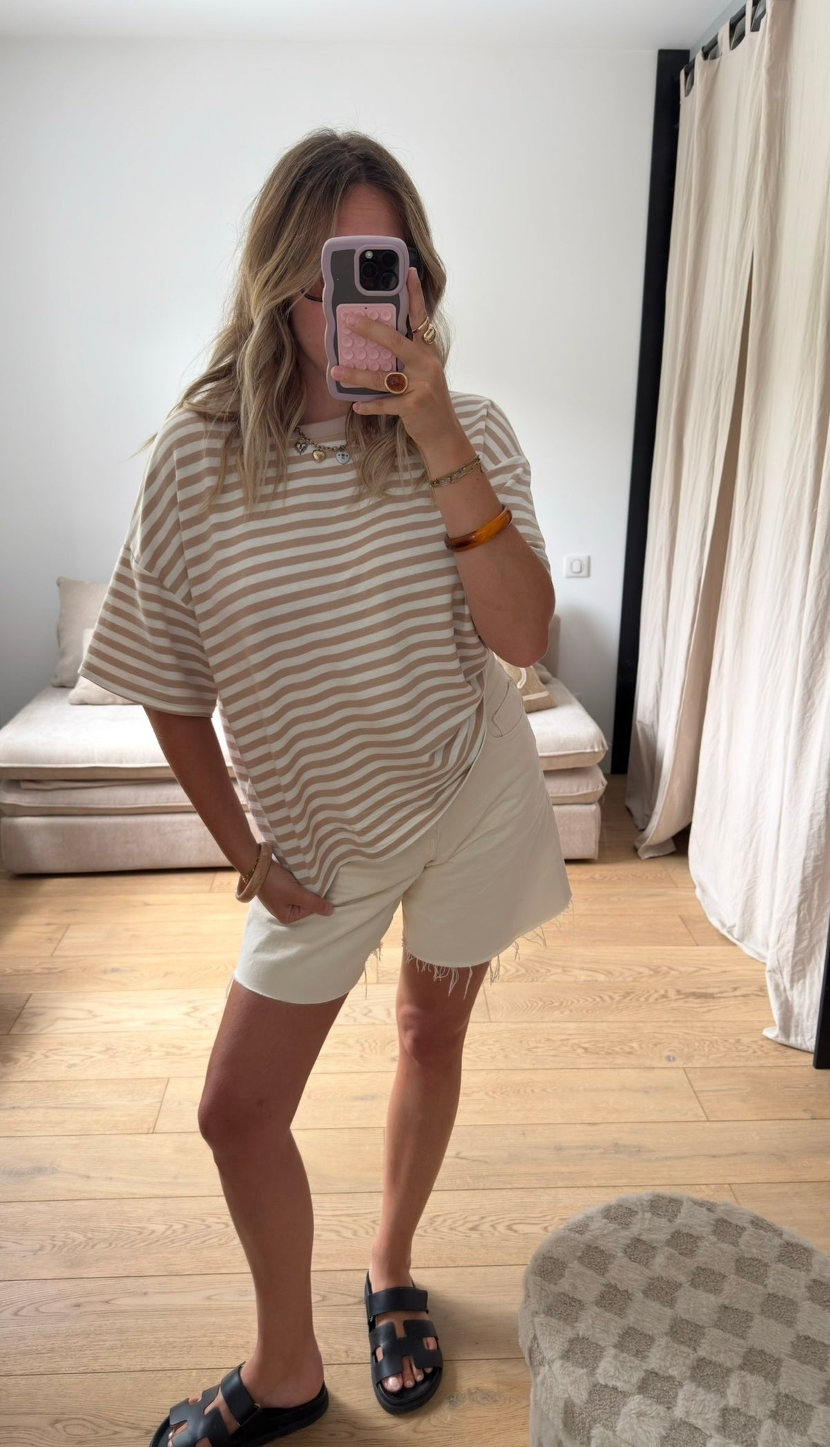 Marinière tendance beige 🤎