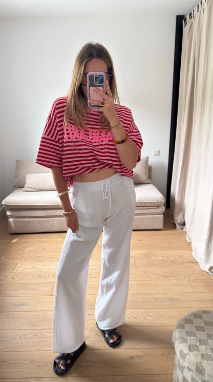 Pantalon en gaze de coton ✨