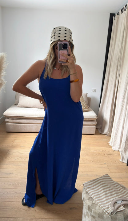 Robe longue fendue 💙