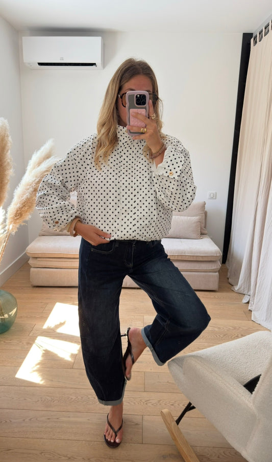 ROMY - VESTE À POIS