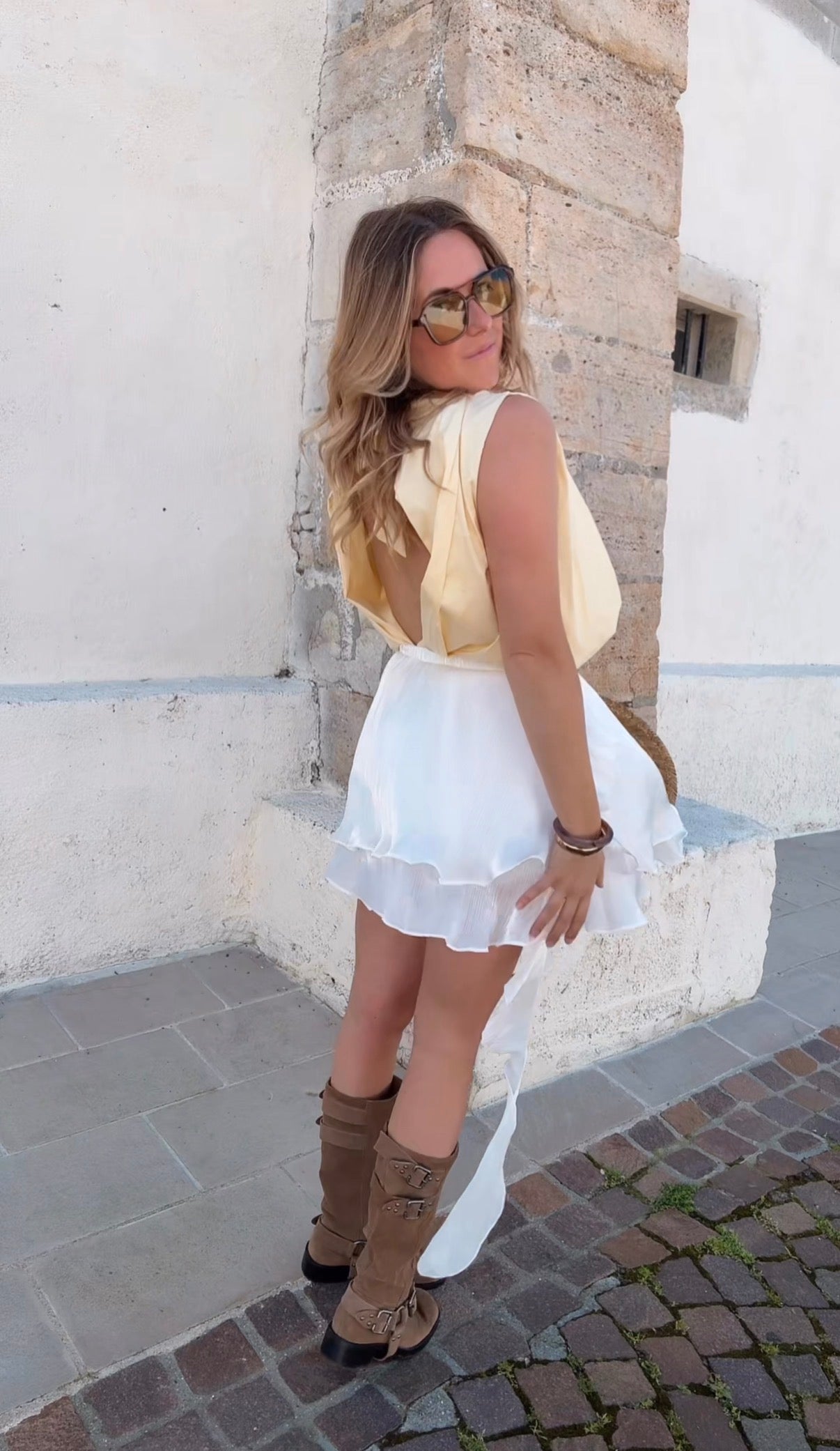 Blouse dos nu