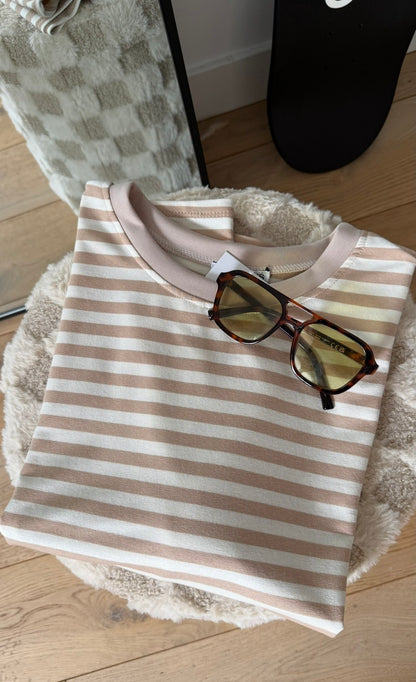 Marinière tendance beige 🤎