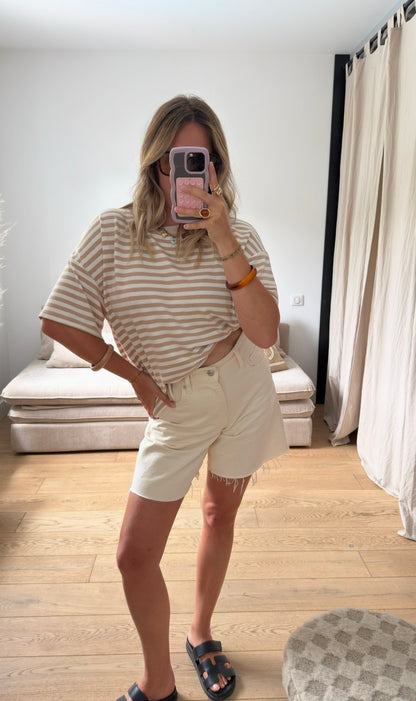 Marinière tendance beige 🤎