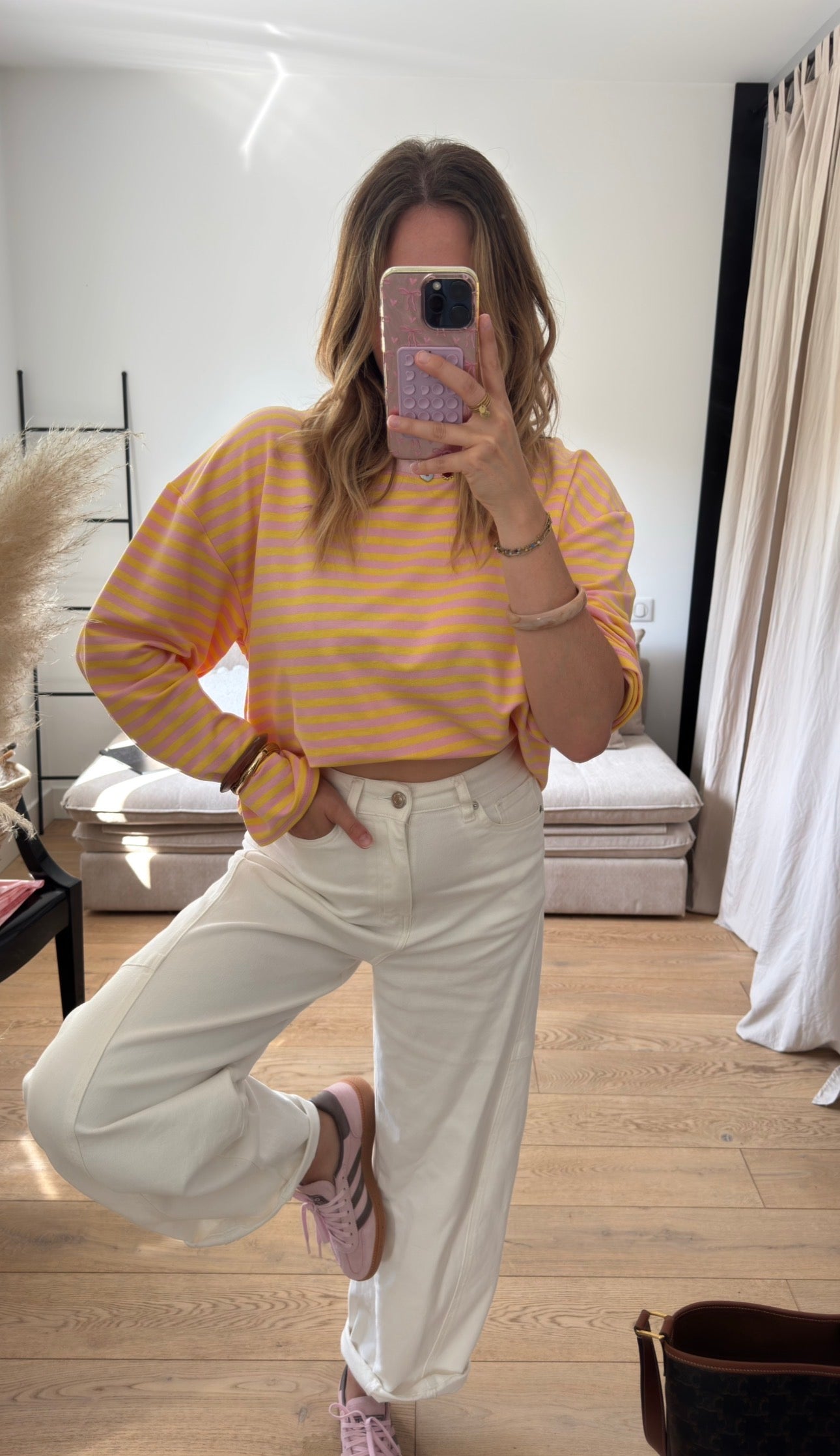 Top à rayures oversize ( précommande )