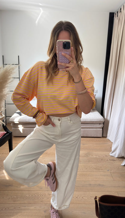 Top à rayures oversize ( précommande )