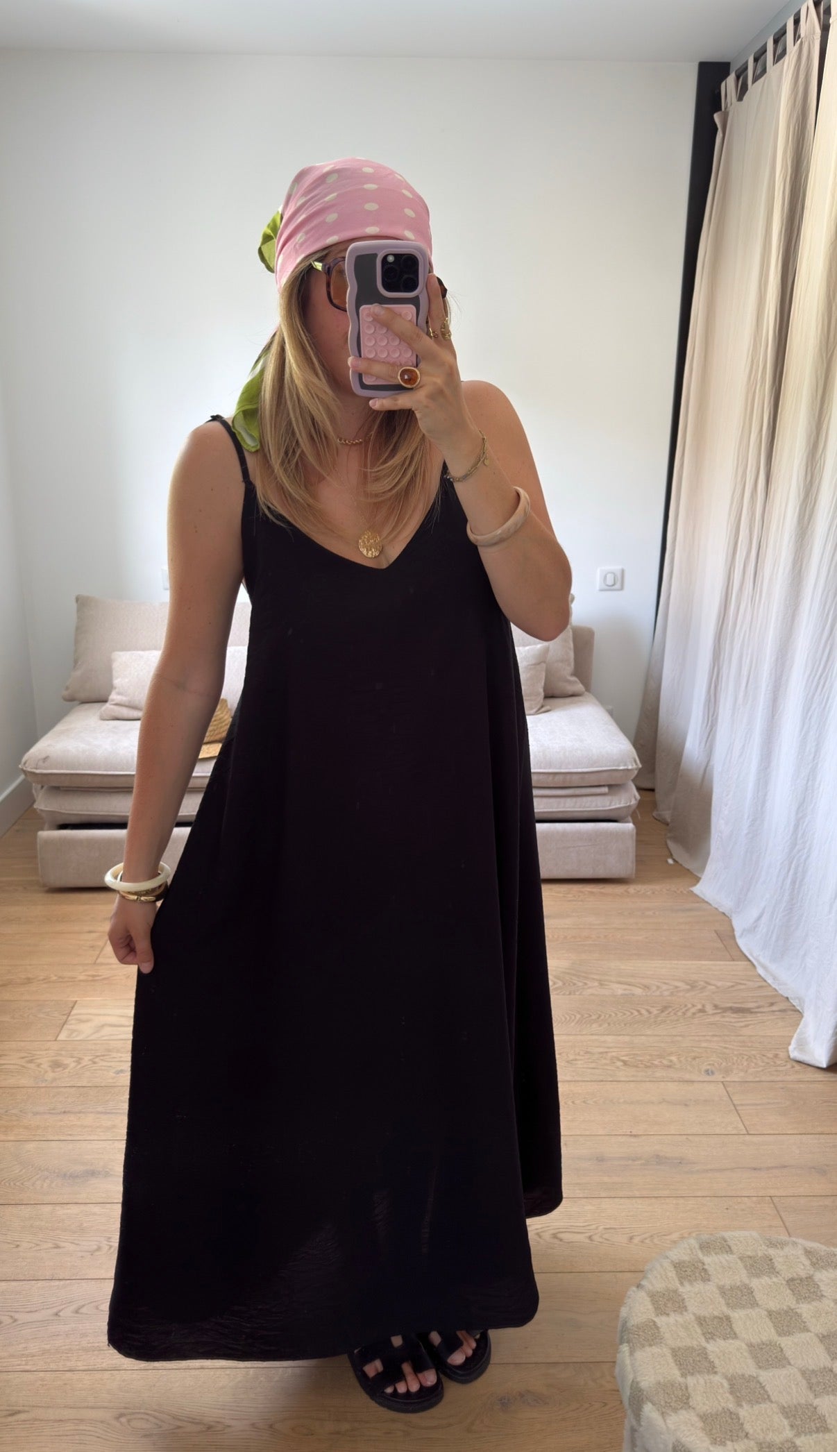 Robe longue dos nu 🖤