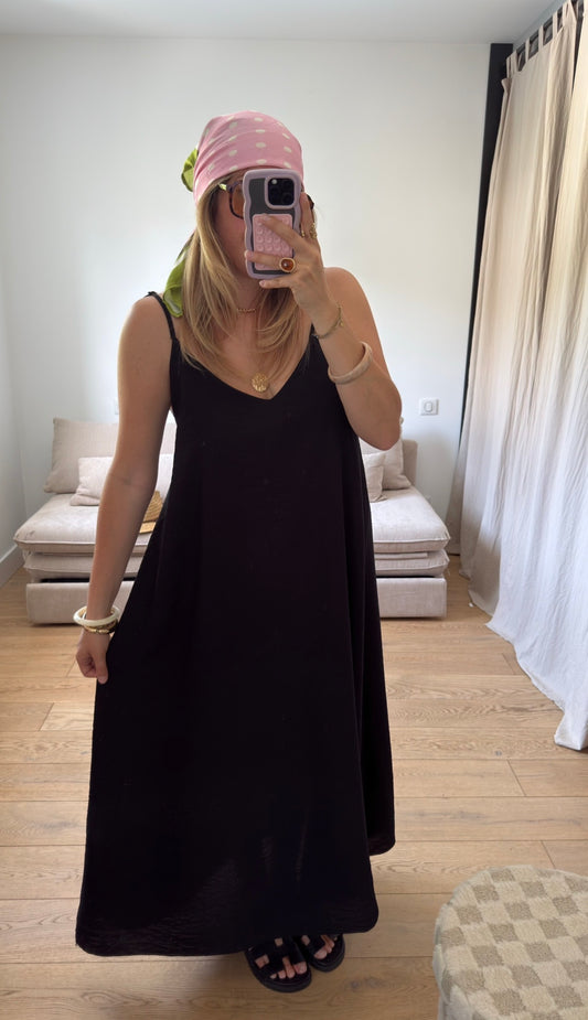 Robe longue dos nu 🖤