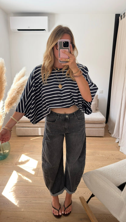 BILLIE — TOP DOS NU BLEU MARINE