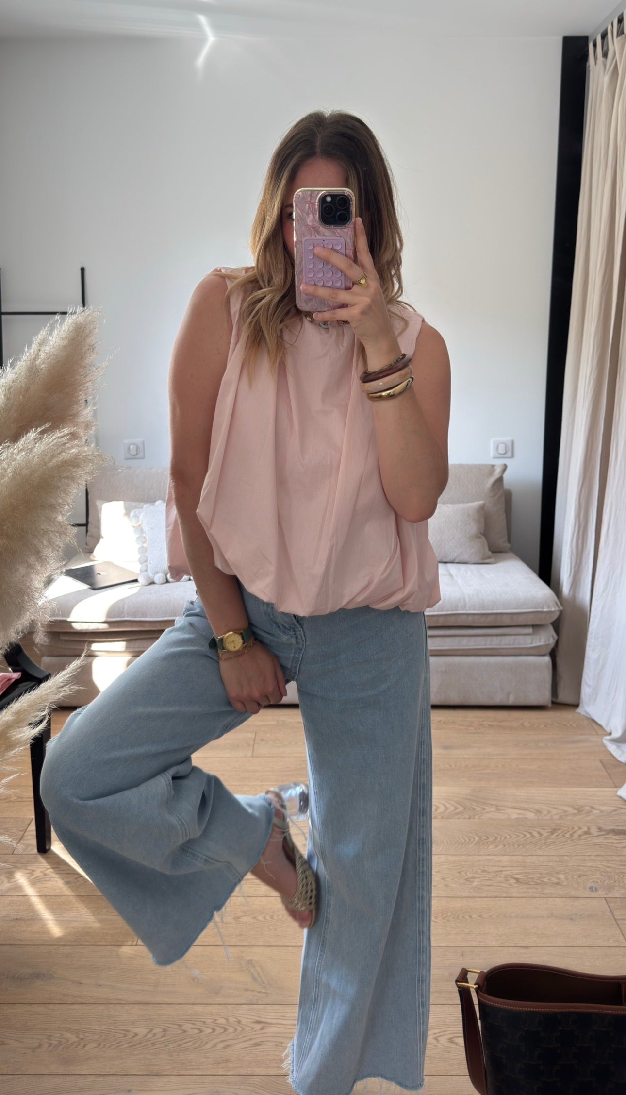 Blouse dos nu