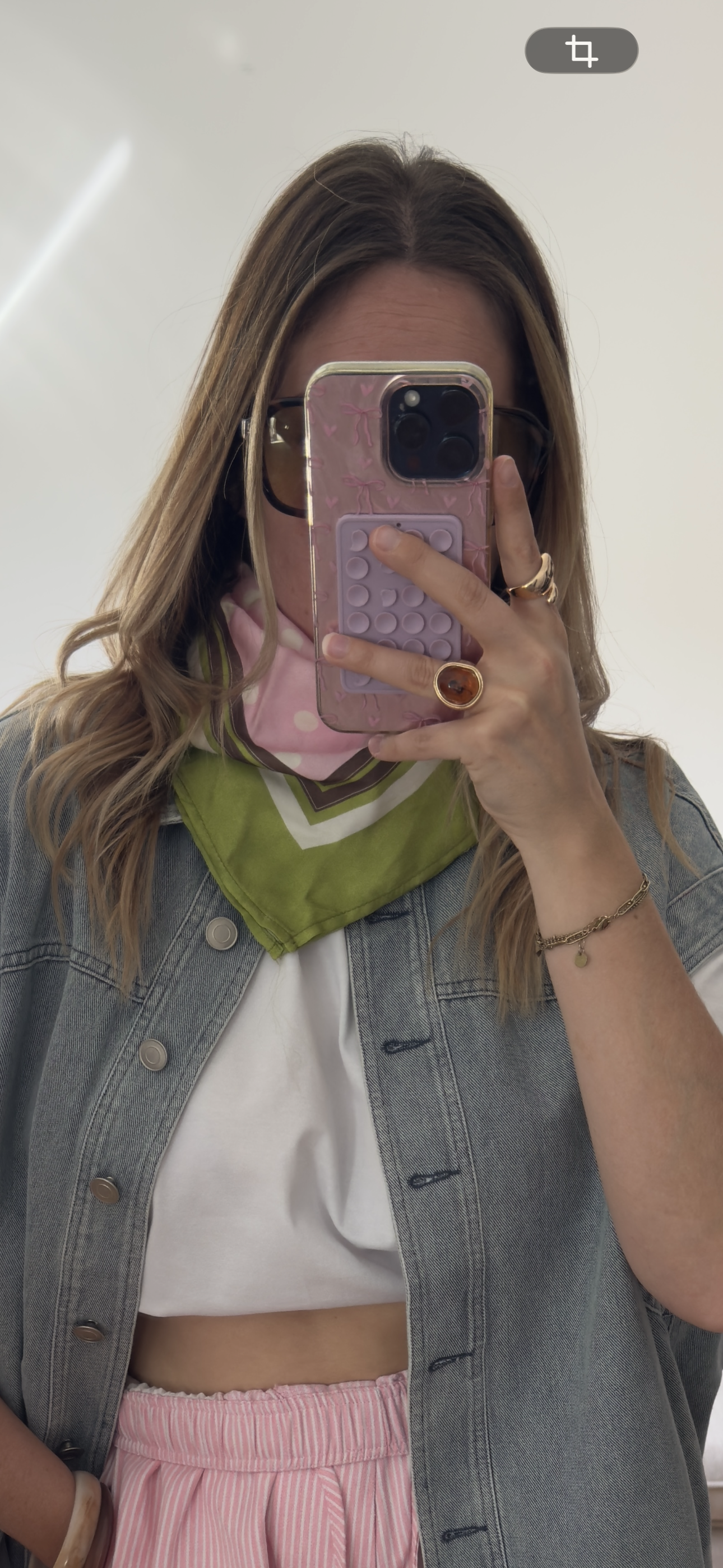 Foulard à pois