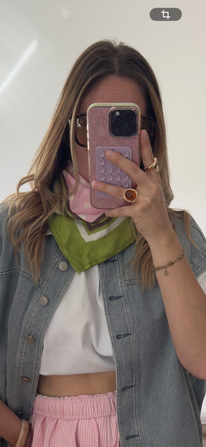 Foulard à pois