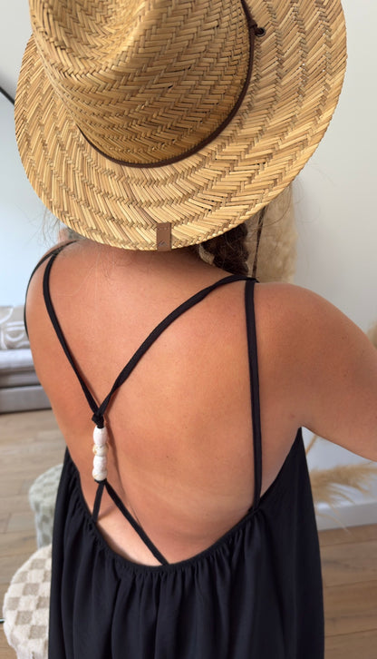 Robe longue dos nu 🖤