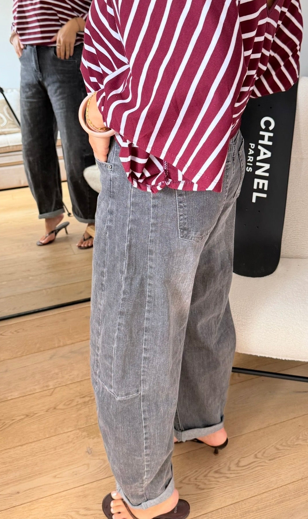 CHARLIE - JEAN BARREL GRIS