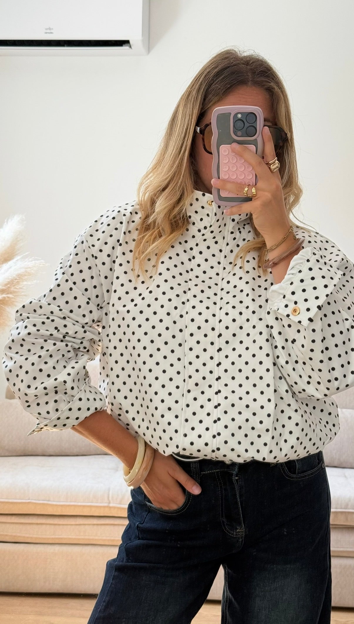 ROMY - VESTE À POIS