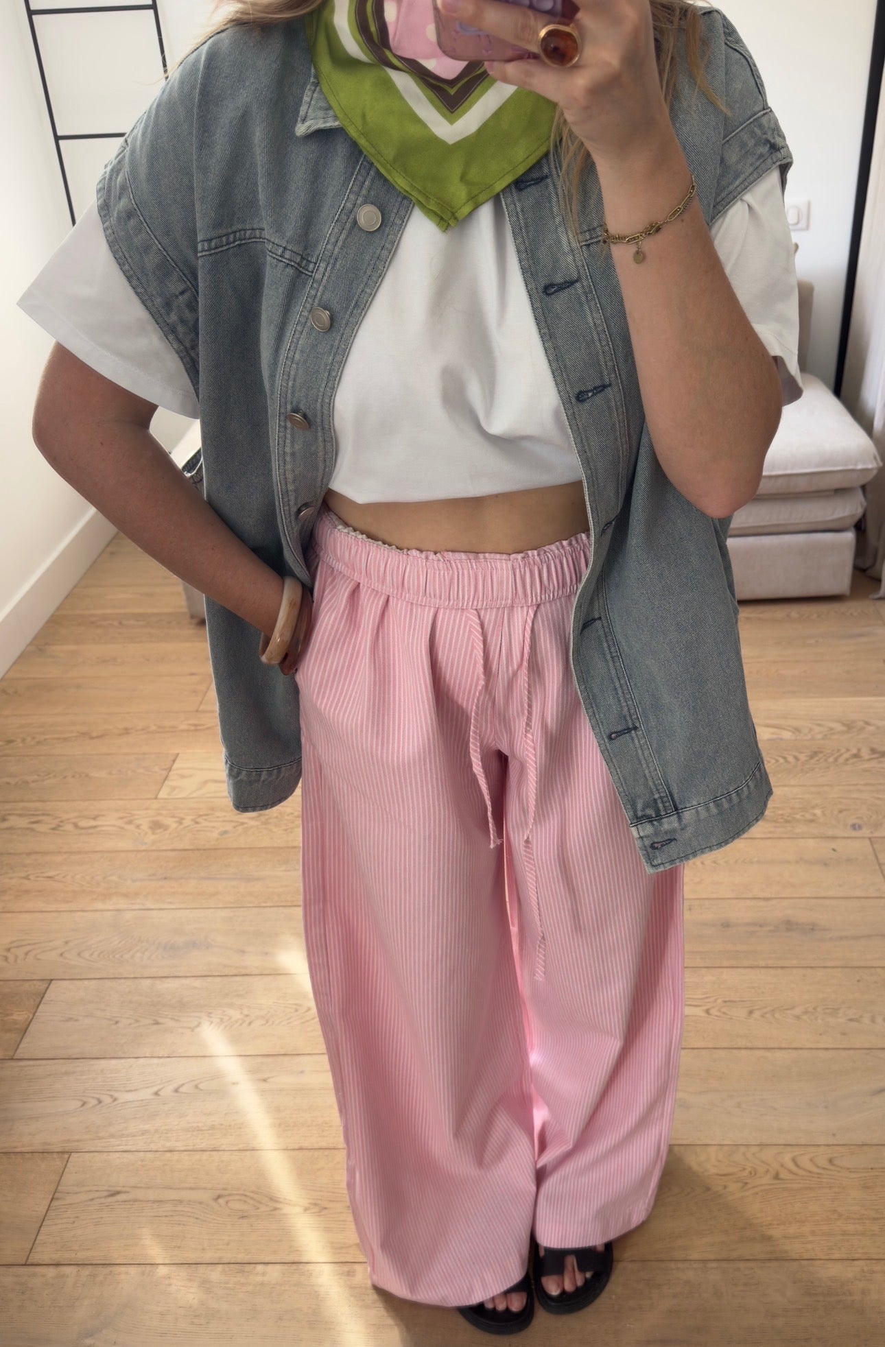 Pantalon large