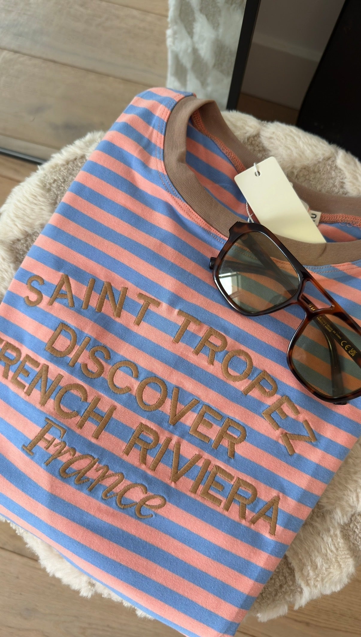 Marinière French Riviera orange