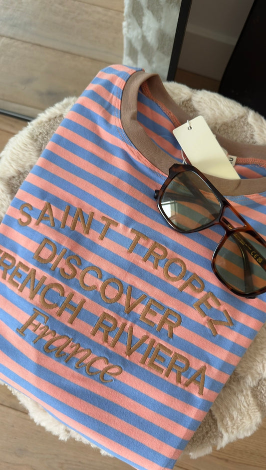 Marinière French Riviera orange