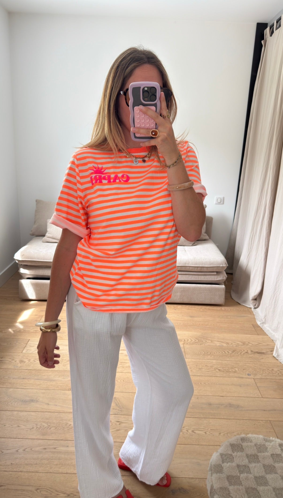 Marinière Capri orange 🌞