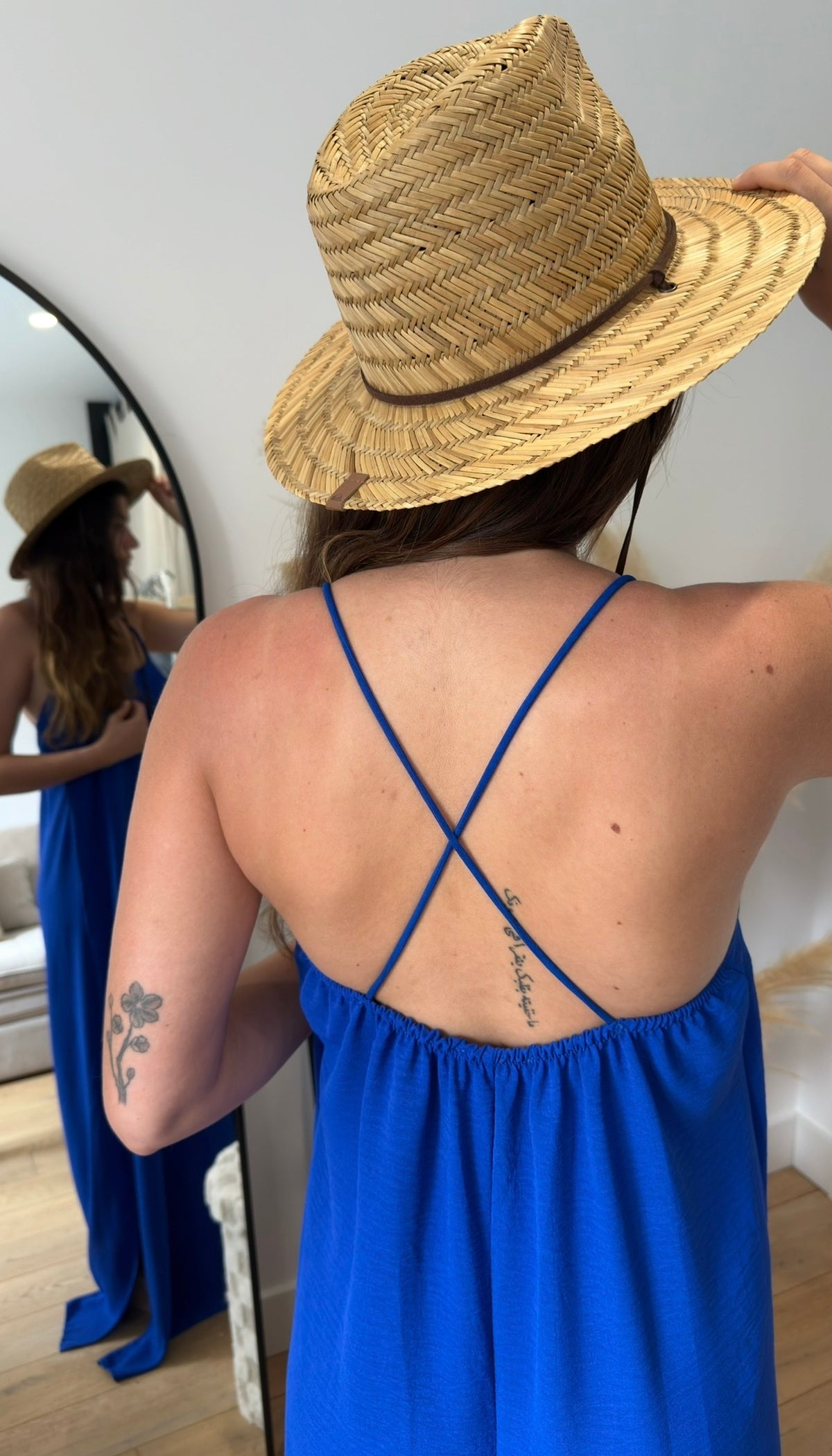 Robe longue fendue 💙