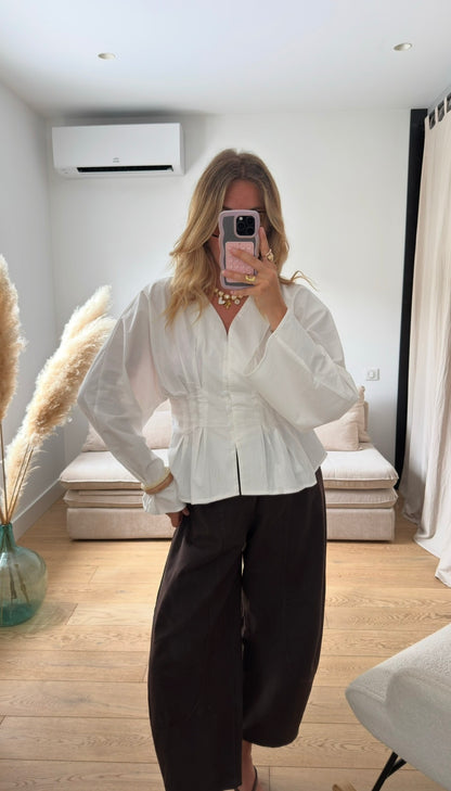 ALBA - BLOUSE BLANCHE