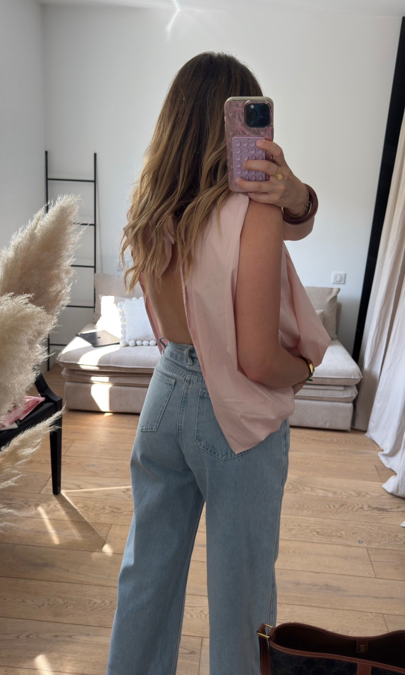 Blouse dos nu