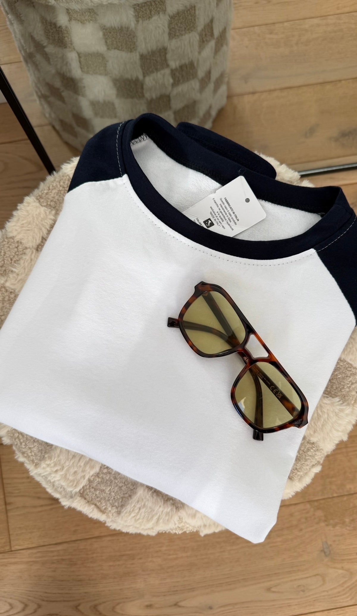 NOA - t-shirt manches raglan style baseball