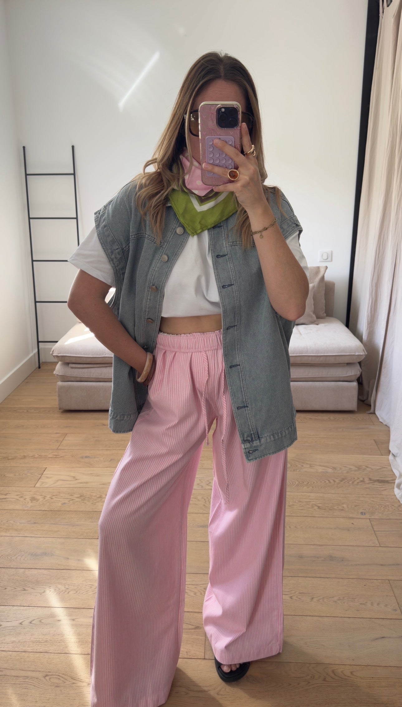 Pantalon large