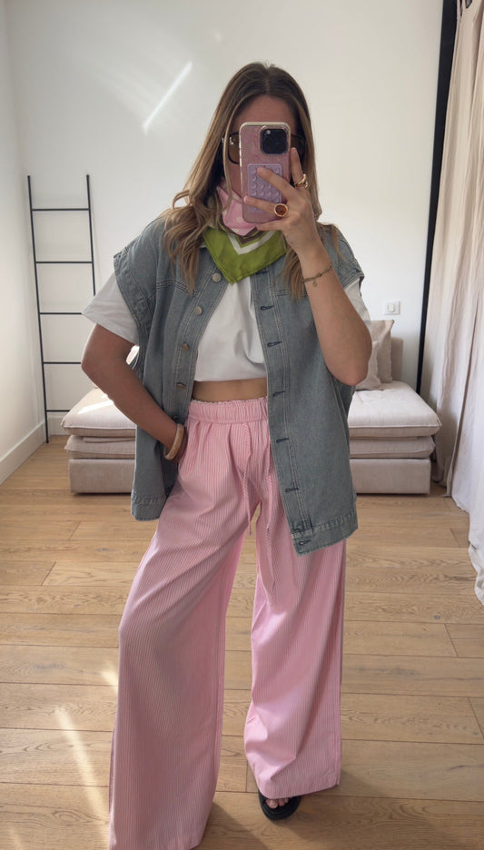 Pantalon large