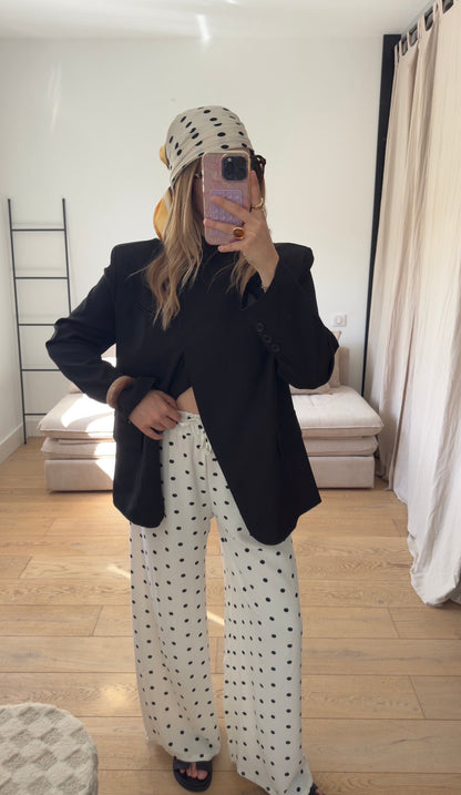 Blazer col croisé