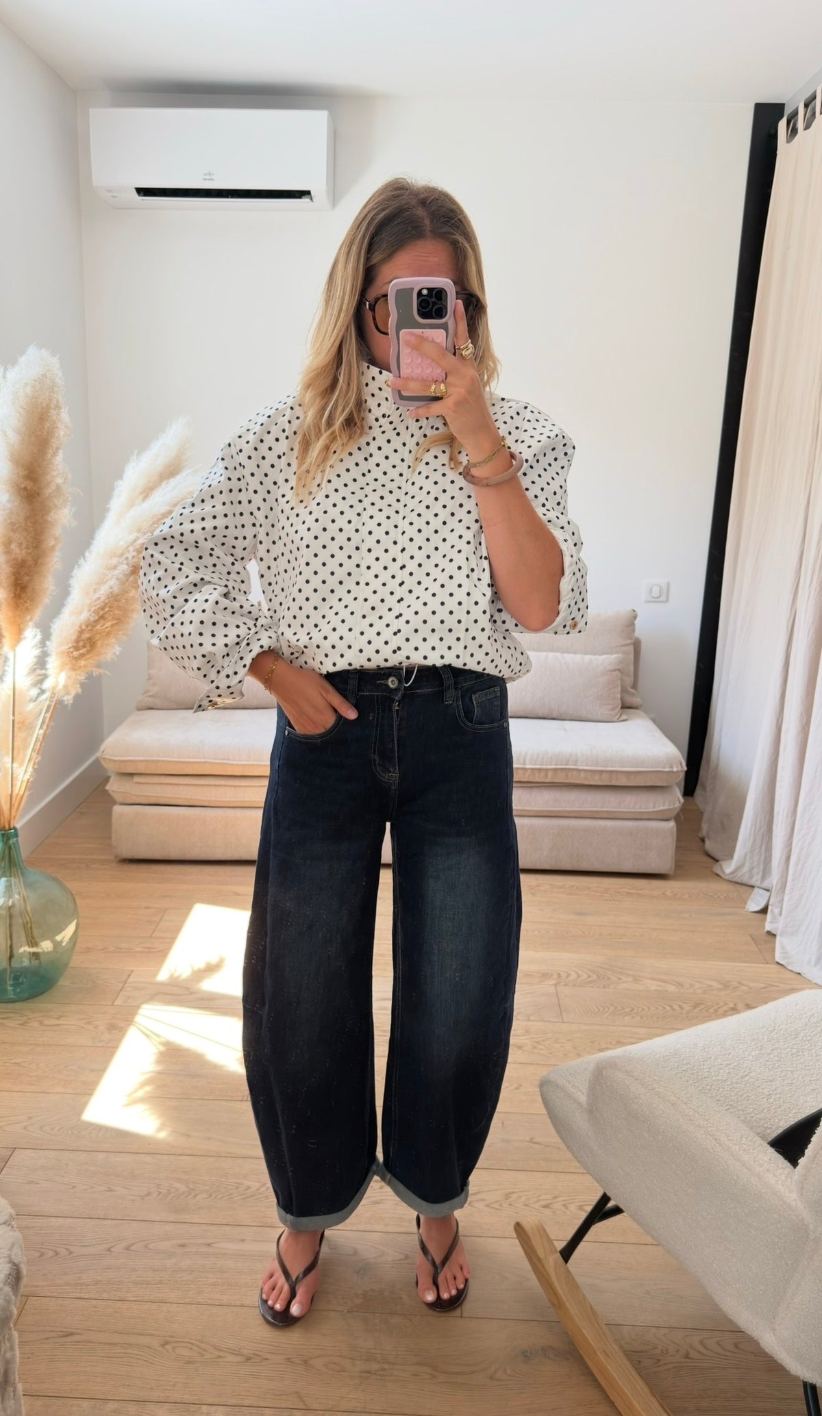 ROMY - VESTE À POIS