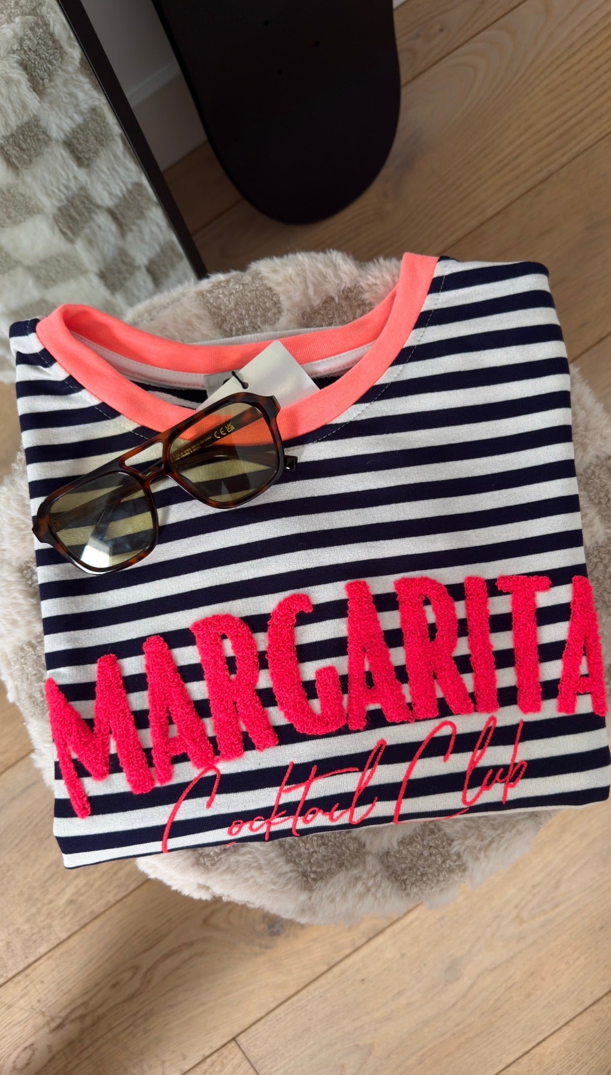 Marinière "Margarita Club" bleu 💙