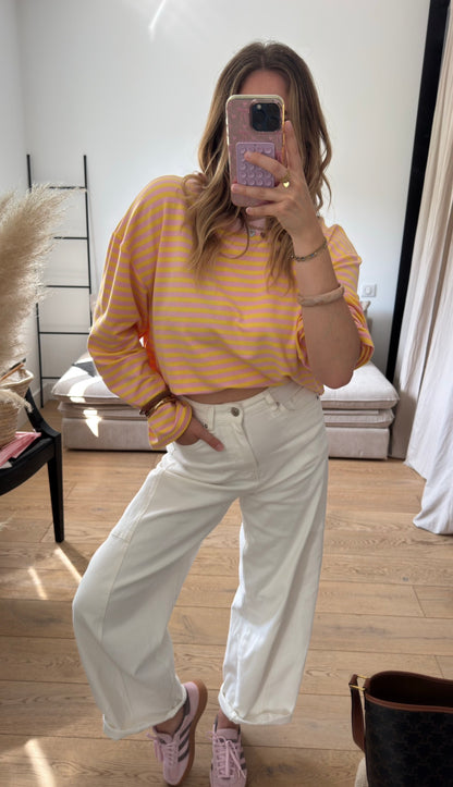 Top à rayures oversize ( précommande )